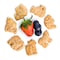 Appleways Appleways 0.9 oz. Mixed Berry Animal Crackers, PK108 72400 - alternate 1